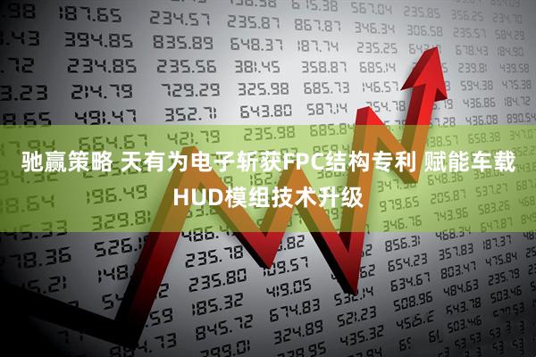 驰赢策略 天有为电子斩获FPC结构专利 赋能车载HUD模组技术升级